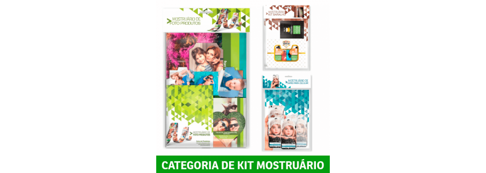 KITS DE MOSTRUÁRIO