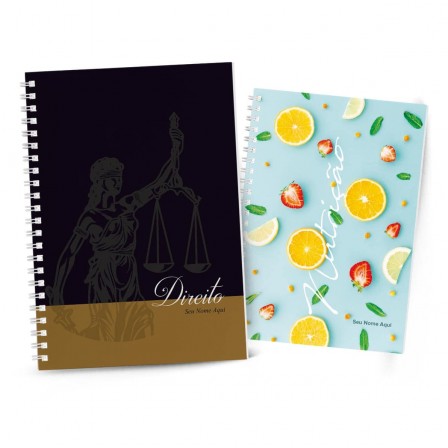 Caderno 100 folhas